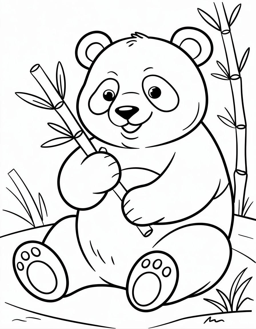 Panda's Bamboo Lunch